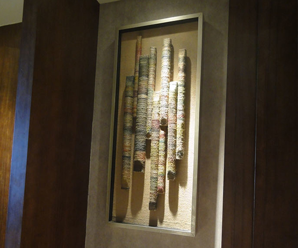 酒店實物裝飾畫定制